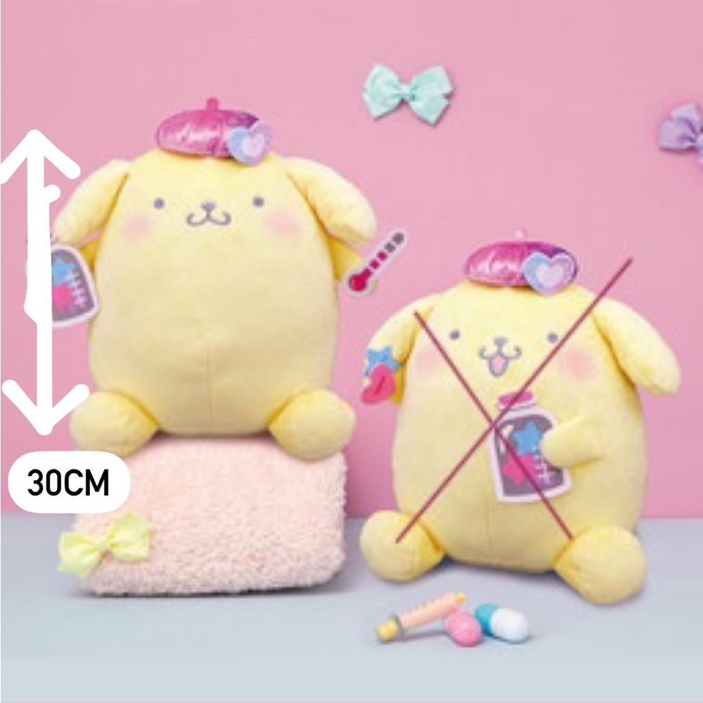 Pompompurin Sanrio Sweet Days Plush NWT ✨
